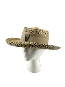 Imperial Headwear Denver USA Straw Hat Talamore Golf Club Ribbon Bow One Size - Picture 1 of 12
