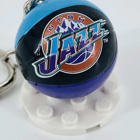 Vintage NBA Basketball Utah Jazz Lil' Sports Brat Keychain Cover