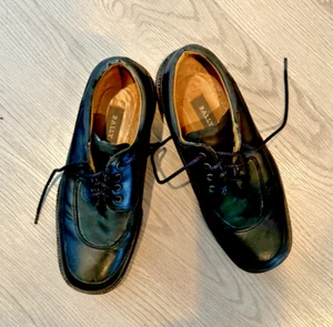 Ballys Mens Petrix Black Shoe Size 8.5 - Picture 1 of 4