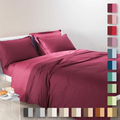 Completo copripiumino Bicolor di Caleffi - dimensioni varie V708 - Immagine 1 di 4