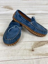 women's flannel lined moccasin slippers