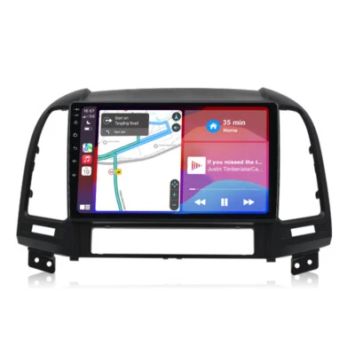 2+64G Für Hyundai Santa Fe 2 2006-2012 Android 14 Autoradio CarPlay GPS Navi BT - Bild 1 von 4