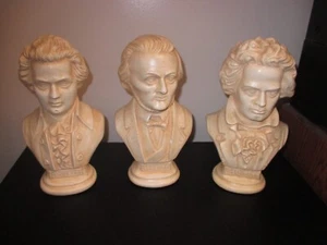Arnel s Pottery -Composers-Mozart,Wagner & Beethoven - Picture 1 of 7