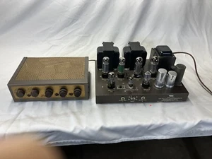 Eico HF 85 Preamplifier And Eico HF 87 Power Amplifier - Picture 1 of 6