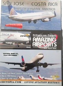 Airutopia San Jose Costa Rica Airport Airplane Aircraft DVD Video-Brand New - Picture 1 of 2
