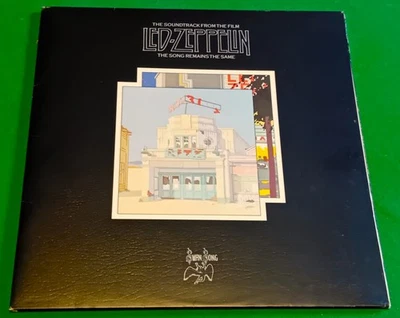 2xLP LED ZEPPELIN: The Song Remains The Same ORIGINAL UK + EMBOSSED Swan Song - Image 1 of 4