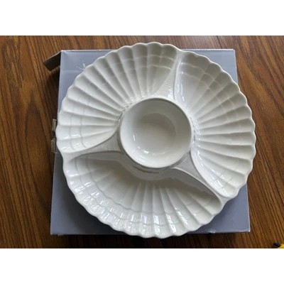 Plato de gres California Classics Chip N' Dip 12,5 pulgadas de diámetro vintage Foto 1 de 4