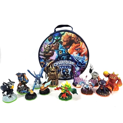 Skylanders Spyro's Adventure & Giants Lot 12 Figures Travel Case Bag - Image 1 of 4
