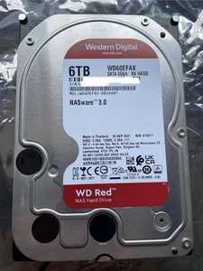 Western Digital WD60EFAX Red SATA 3.5" 5400 RPM 6TB NAS Internal Hard Drive - Picture 1 of 6