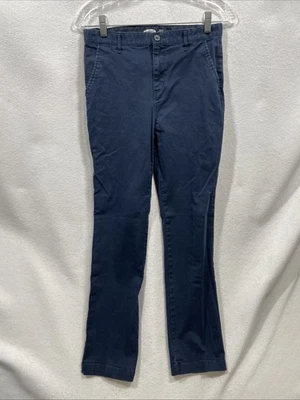 Old Navy Women’s Size 16 Blue Chino Pants Skinny Stretch Flat Front Pockets - Image 1 of 4