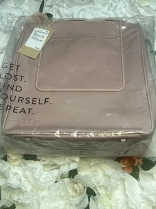 Beis North to South Tote bag In Pink Atlas 15 x 13 (NWT) - Picture 1 of 5
