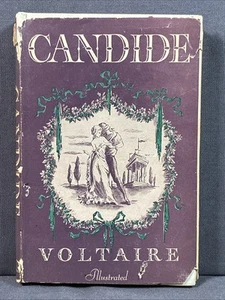 Candide Voltaire By Mahlon Blaine - 1930s Hardcover - Illustrated Book First Ed - Picture 1 of 12