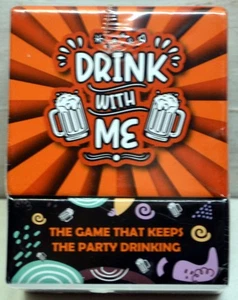 Neu versiegelt Drink With Me - Das Spiel, das die Party beim Trinken hält Alter: 21+ - Bild 1 von 2