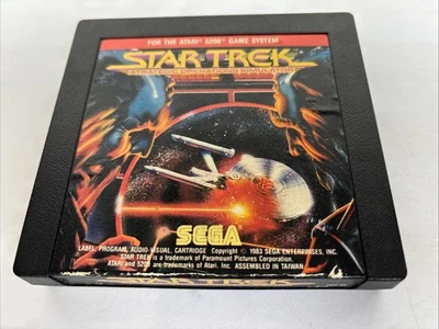 Star Trek Strategic Operations Simulator Atari 5200 SEGA Tested Cartridge Only - Image 1 of 4