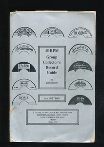 78tk-books-1994-SC -G-45 RPM Group Collectors Record Guide 5th Edition - Imagen 1 de 2