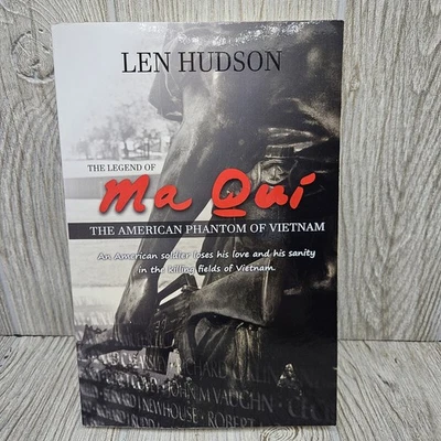 The Legend of Ma Qui Len Hudson Vietnam War Fiction Signed Paperback American So Foto 1 de 4