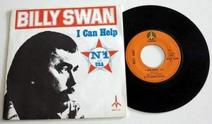 Billy Swan: I Can Help / Ways of a Woman in Love 7" 45 SP Vinyl FRANKREICH 1975 - Bild 1 von 1