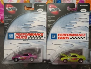 Lot of 2 Hot Wheels Cars NEW in package Performance Parts '67 Camaro - Picture 1 of 1