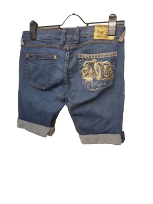 Apple Bottom denim shorts 9/10 size blue - Image 1 of 4