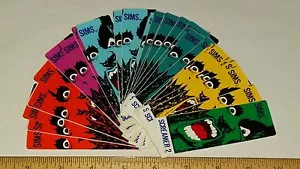 DE COLECCIÓN DÉCADA DE 1980 TOM SIMS SCREAMER 2 MONOPATÍN DE JUGO PURO NUEVO DE LOTE ANTIGUO PEGATINA CUBIERTA DE SKATE - Imagen 1 de 8