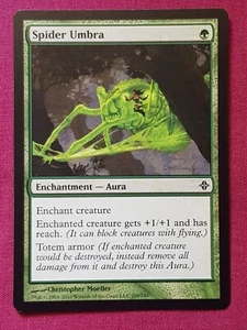 Magic The Gathering RISE OF THE ELDRAZI SPIDER UMBRA green card MTG - Picture 1 of 2