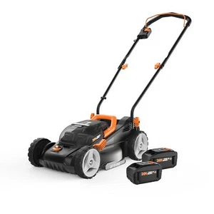 WG779.1 Worx 40V PowerShare 14" Lawn Mower with Mulching & Intellicut-OB - Picture 1 of 10