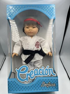 BERJUSA ANATOMICALLY CORRECT ASIAN BABY BOY DOLL MARTIAL ARTS KARATE - Picture 1 of 9