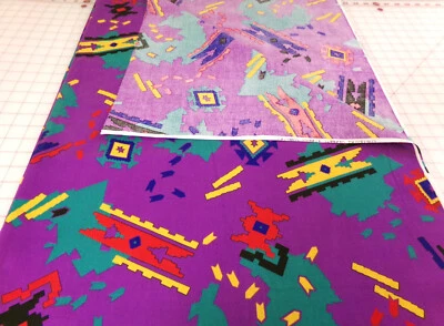 Tela abstracta del suroeste. Posible mezcla. Aligeramiento sobre pliegue. 36x44. J25-722 Foto 1 de 4