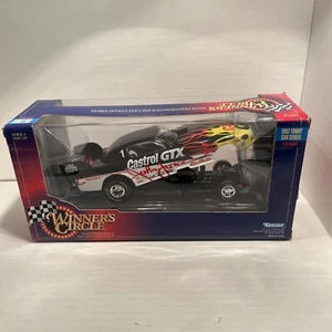 1997 John Force Winners Circle Castrol GTX Funny Car w/Flames 1/24 6x Champ - Picture 1 of 5