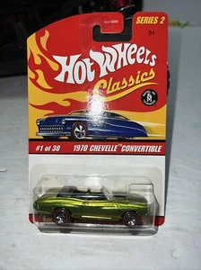 2005 Hot Wheels Classics Series 2 #1 1970 Chevelle Convertible Green Color - Picture 1 of 3