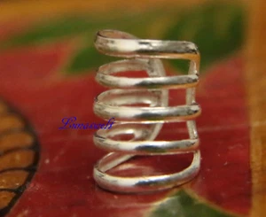 Schlichte Ohrklemme 925 Silber  Ohrschmuck 2 - Bild 1 von 3
