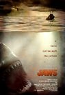 Jaws From the deep Movie Poster or Canvas Picture Art Movie Car Game Film A0-A4
