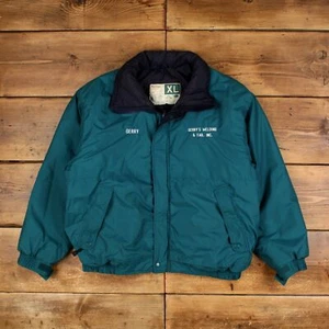 Vintage WearGuard Windbreaker Jacket XL Bomber Green - Picture 1 of 9