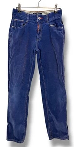 Mini Boden Corduroy Pants Boys 12Y Casual 100% Cotton Youth Blue - Picture 1 of 7