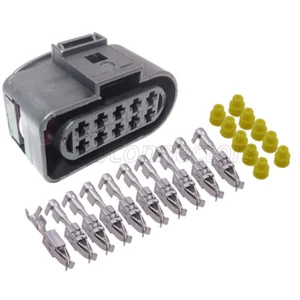 For VW Audi Skoda VAG 10 Pin Female Connector Housing Plug 1J0973735 Headlight - Picture 1 of 2