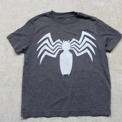 Old Navy Collectabilitees Youth Boys T-Shirt Top XS Gray Spiderman Graphic - Image 1 of 4