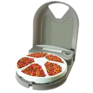 NEU PetSafe Futterautomat Futterspender Fressnapf für Katzen Hunde 5 Mahlzeiten - Bild 1 von 2