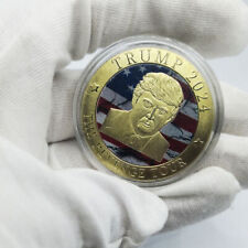 2024 Donald Trump Coin President Gold Coin THE REVENGE TOUR Coins 1 PC