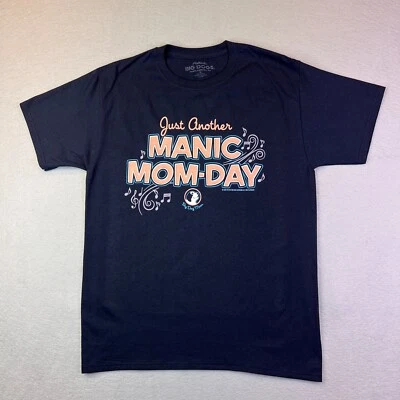 Camisa Big Dogs Mujer Mediana Azul Marino Just Another Manic Lunes Día de la Mamá Damas Foto 1 de 4