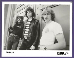 1983 Orig Triumph Rca Records Promo Photo * Mint *