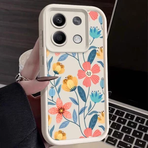 Flowers For Xiaomi Poco F6 X6 M6 Pro Redmi Note 13 Pro Silicone Phone Case Cover - Picture 1 of 21