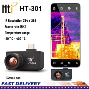 HT-301 USB Type-C messa a fuoco manuale infrarossi termocamera telefono IR Imager - Foto 1 di 12