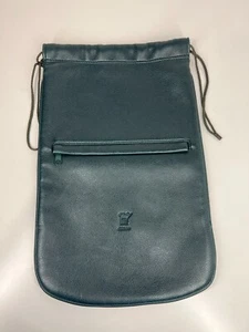 Braun Büffel Germany Leather Travel Shoe Bag Green - Bild 1 von 11