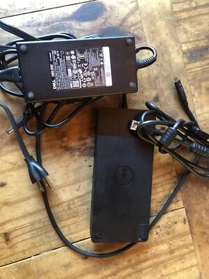 Dell wd19tb type C thunderbolt docking station W/180w Power Supply & HDMI Cable - Image 1 of 2