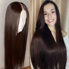 Parrucca in Capello Naturale ,veri Remy, 70 cm , front lace , 230gr : Col. Cacao