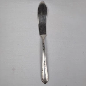 Oneida Wm. A. Rogers MEADOWBROOK  *1 Master Butter Knife*  7 1/4"  Silverplate - Picture 1 of 12