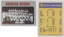 2019 Heritage 1970 Buybacks Houston Astros Team (50th Anniversary Logo on Left)