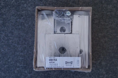 Ikea Besta 16739 Metall Bein/Fuß - 801.341.90 - Neu in OVP - 2 Stück pro Packung - Bild 1 von 4