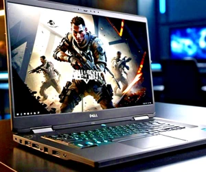 Dell Gaming Laptop Intel i7 - 32GB RAM 500GB SSD Laufwerk Windows 11 Office - Bild 1 von 6