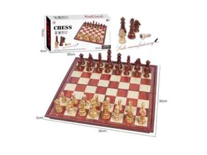 Professional style Wooden Chess set with wood case magnetic base chess pieces  - Picture 1 of 1